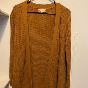 Mustard Cardigan